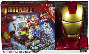 Mega Bloks Ironman 2 Hall Of Armor Playset Ironman 2 Hall Of