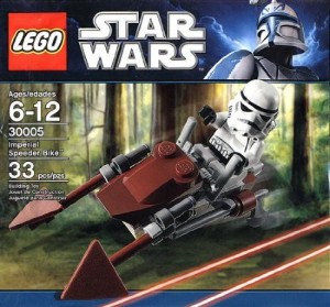 Lego Star Wars Set #30005 Imperial Speeder Bike