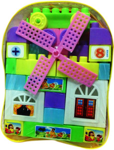 Shop & Shoppee Building Block Bag Set- 24 Pcs