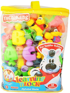 Zest 4 Toyz Multicolor Letters and Numbers Construction Set KIDS SAFE