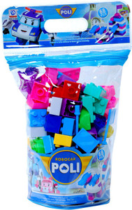 Montez Robocar Poli - Block Set 68pcs