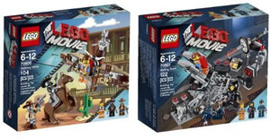 Lego Movie 70801 Melting Room Set & 70800 Getaway Glider