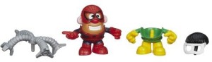 Mr Potato Head Playskool Marvel Mixable Mashable Heroes as Spider-Man and Doc Ock, 2-Inch