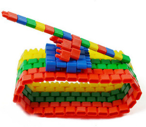 GeekGoodies Block Design Assembly Construction Game Puzzle Toy