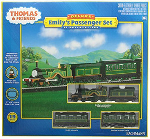 Bachmann Trains Trains Emily's Passenger Set Ready-to-Run HO Train Set