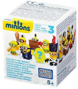 Mega Bloks Despicable Me Minion Blind Pack Series 3 Foil Poly Bag 1