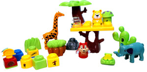 Wish Kart Educational Jungle Blocks 22 Pcs