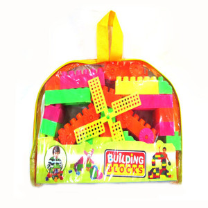 DCS Kids Building Blocks(75Pcs,Multicolor)