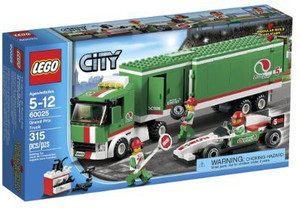 Lego City 60025 Grand Prix Truck Building Set