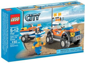 Lego City Off Road Vehicle And Jet Scooter