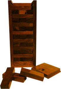 Desi Toys Desi Toys Jenga, Tumbling Tower, Kutub Tower