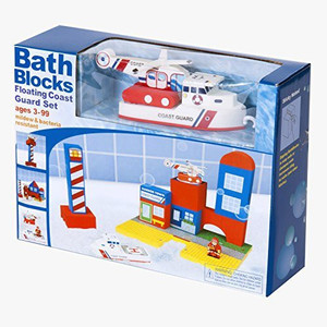 BathBlocks BathBlocks Floating Coast Guard Set