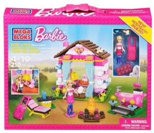 Mega Bloks Barbie Glam Cabin