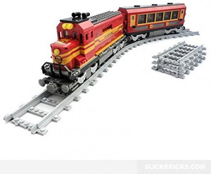 AUSINI Blocks Building Blocks Locomotive Train Passenger Train
