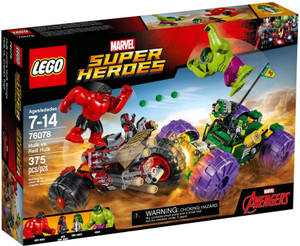 Lego Hulk vs Red Hulk
