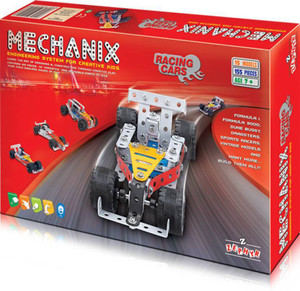 Royle Katoch Engineering System For Creative Kids Metal Mechanix Racing Cars (Multicolor)