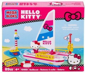 Mega Bloks Hello Kitty Sailboat