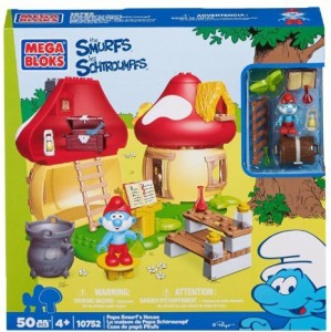 Mega Bloks Smurfs Papa Smurf'S House