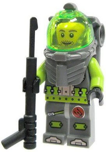 Lego LEGO Atlantis Diver Minifig 4 - Lance Spears