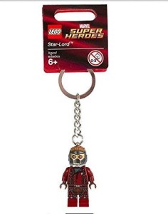 Lego Super Heroes Starlord Keychain