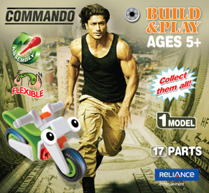 Commando Build N Play Motorcycle