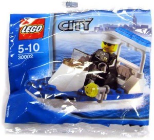 Lego City Set Exclusive Police Boat Bagged