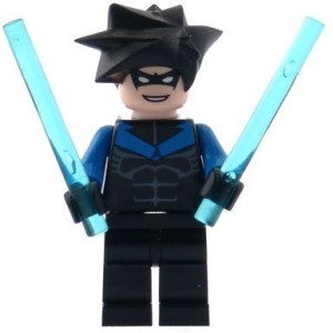 Lego Nightwing Batman Mini With Batons