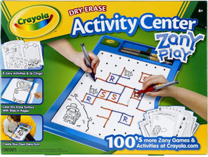crayola dry erase activity center zany play edition board game best