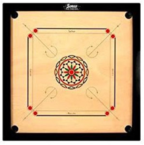 Precise Champion Elegant 16 Mm 30 Inch Carrom Board Brown Best