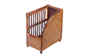Novelty Cane Art Cane Semi-Open Book Shelf