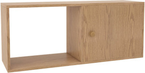 Housefull Engineered Wood Semi-Open Book Shelf