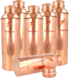 Frabjous 100% pure copper joint free set of 6 each ) 900 ml Bottle