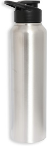 Zafos Zafos Chromo S.S Steel 1000ml Fridge Water Bottle. Leak Proof for Gym, Sports & Office & School 1000 ml Bottle
