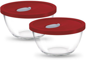 Treo Mixing Bowl With Lid Glass Bowl Set