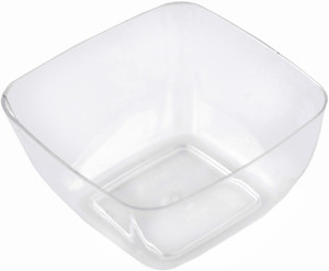 BuyersChowk 70 ml Square Bowl Plastic Disposable Bowl