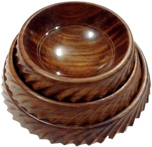 Mavi Wooden Bowl Set