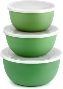 meenamart kitchen king Steel, Plastic Bowl Set
