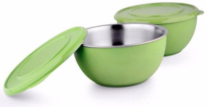 Lavi Classic Cook & Serve Multi-Purpose Stainless Steel, Plastic Bowl Set