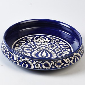 Cultural Concepts Mughal Urli - Large Stoneware Bowl