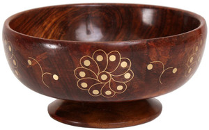 Store Indya Stylish Serving Wooden Bowl