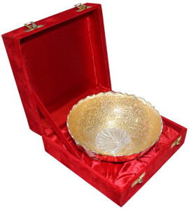 Decorifyme Engraved Designer Brass Bowl