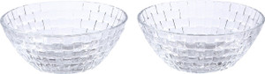 Serenus Homes Saphire Crystal Glass Bowl Set