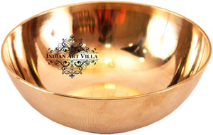 IndianArtVilla Kansa Utensils|Curved Katori Bronze Bowl