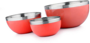 Caryn kitchen steel Steel Bowl Set