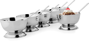 Mosaic Ice-cream Cups Stainless Steel Bowl Set