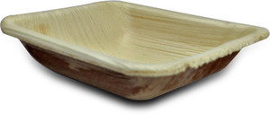 ArecaGoodPlates 100mm Square Wooden Disposable Bowl