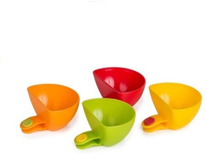 Vmore 4pcs Multi-purpose Mini Kitchen Dish Plate Cap Clips Plastic Bowl