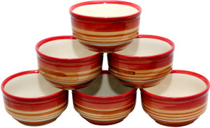 Stonish ceramic/handmade katori in multi- colour Stoneware Bowl Set