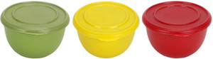Caryn Kitchen Classic Steel, Plastic Bowl Set