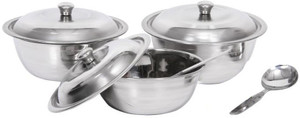 Apricot Stainless Steel Bowl Set